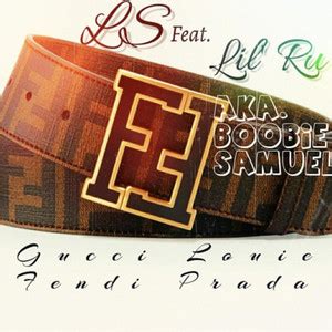 gucci gucci louie louie fendi fendi prada song|Gucci Prada lyrics.